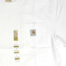 CARHARTT REGULAR COTTON SHORT SLEEVE TEE WHITE【 カーハート レギュラー コットン ショート スリーブ Tシャツ ホワイト 】
