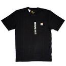 CARHARTT REGULAR COTTON SHORT SLEEVE TEE BLACK【 カーハート レギュラー コットン ショート スリーブ Tシャツ ブラック 】