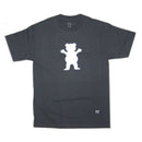 GRIZZLY OG BEAR LOGO BASIC CHARCOAL T-SHIRTS 【 グリズリー ベア ロゴ ベーシック チャコール Tシャツ】
