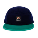 MAGENTA HIVER FLEECE 5P NAVY/GREEN CAP【 マゼンタ イヴェール 5P ネイビー グリーン キャップ 】