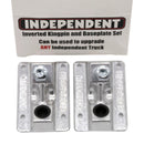 INDEPENDENT GENUINE PARTS INVERTED KINGPIN BASEPLATE SET 【 インディペンデント ジェニュイン パーツ インバート キングピン ベースプレート セット 】