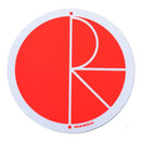 POLAR FILL LOGO STICKER RED【 ポーラー フィル ロゴ ステッカー レッド 】