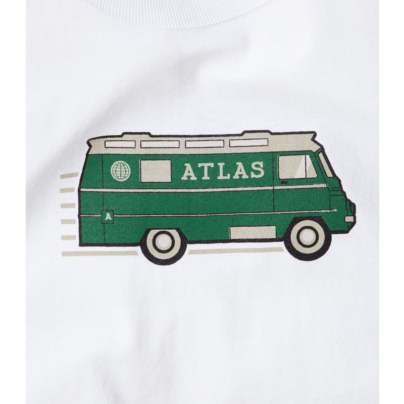 ATLAS BUS T-SHIRTS WHITE 【 アトラス バス Tシャツ ホワイト 】