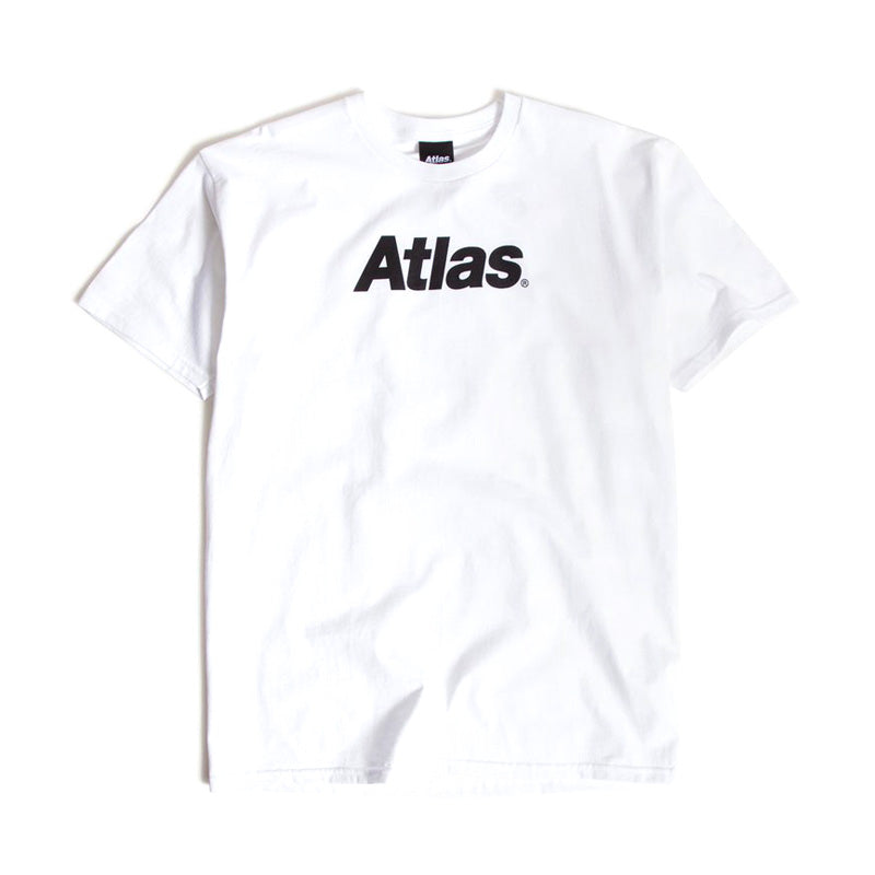 ATLAS LOGO T-SHIRTS WHITE 【 アトラス ロゴ Tシャツ ホワイト 】