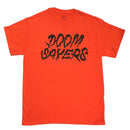 DOOM SAYERS SQUIGGLE T-SHIRT ORANGE 【 ドゥームセイヤーズ スクイッグル Tシャツ オレンジ 】