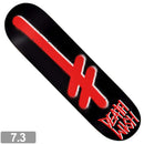 DEATHWISH GANG LOGO MINI RED / BLACK 7.3 【 デスウィッシュ ギャングロゴ ミニ キッズ デッキ 】