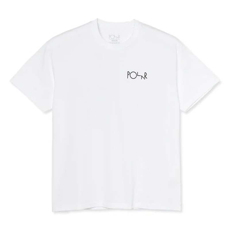 POLAR STROKE LOGO T-SHIRTS WHITE 【 ポーラー ストローク ロゴ Tシャツ ホワイト 】