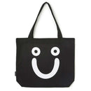 POLAR SKATE CO. HAPPY SAD TOTE BAG BLACK / WHITE 【 ポーラー ハッピー サッド トート バッグ ブラック ホワイト 】