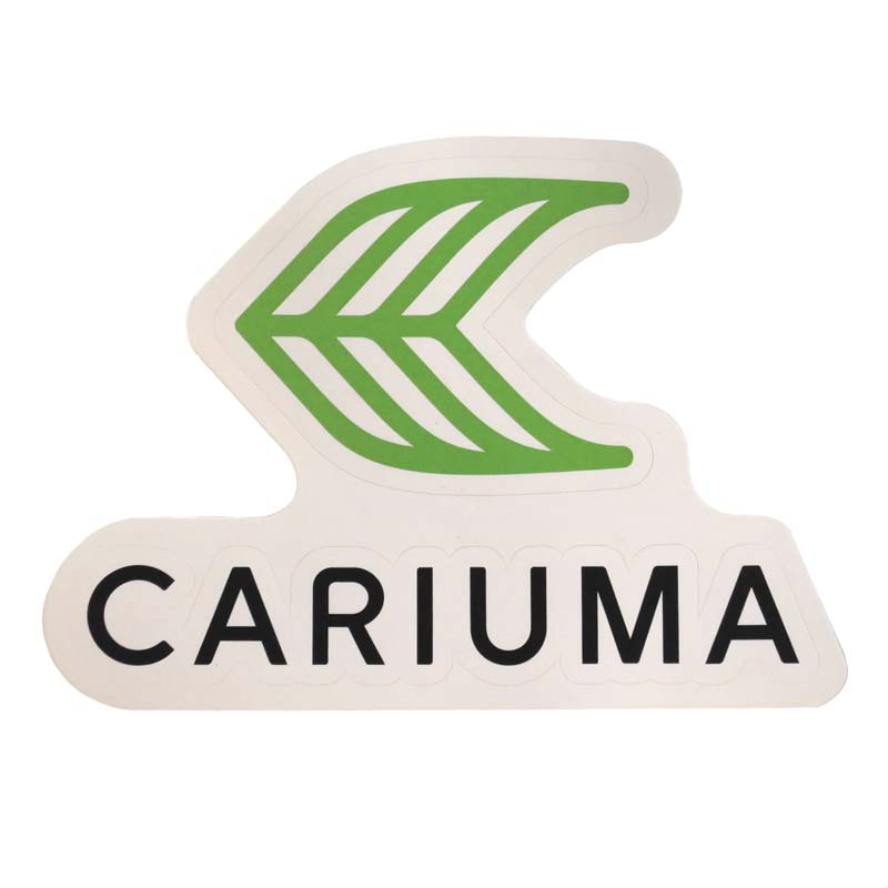CARIUMA LOGO STICKER WHITE 【 カリウマ ロゴ ステッカー ホワイト 】
