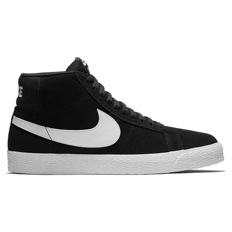 NIKE SB ZOOM BLAZER MID BLACK / WHITE - WHITE 【 ナイキエスビー ズーム ブレザー ミッド ブラック / ホワイト - ホワイト シューズ 】