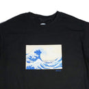 SML. WHEELS BIG WAVE TEE BLACK 【 スモール ウィール ビッグ ウェーブ Tシャツ ブラック 】