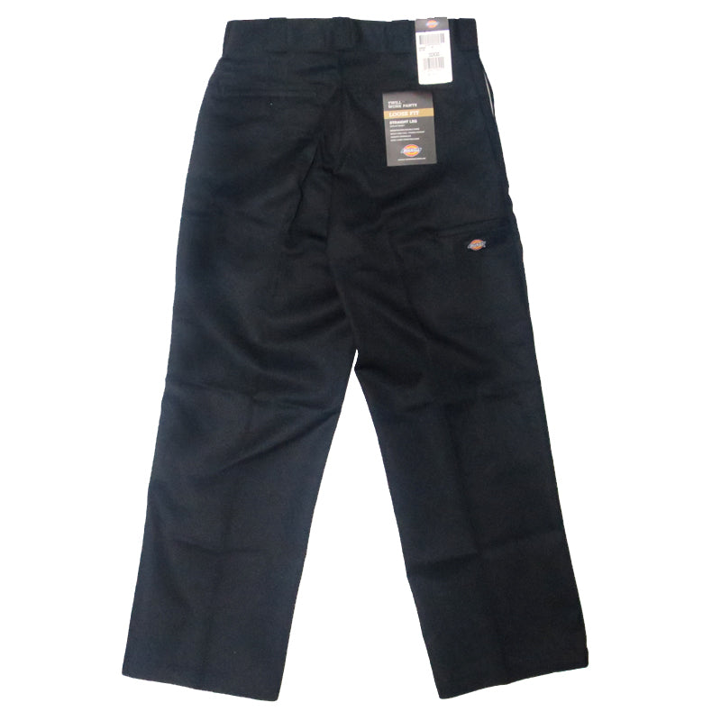 DICKIES LOOSE FIT DOUBLE KNEE WORK PANTS BLACK【 ディッキーズ ルーズ フィット ダブル ニー ワークパンツ ブラック 】