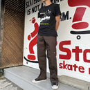 DICKIES LOOSE FIT DOUBLE KNEE WORK PANTS DARK BROWN【 ディッキーズ ルーズ フィット ダブル ニー ワークパンツ ダーク ブラウン 】