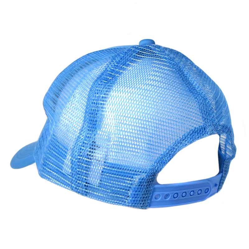 SMA AIR PLANE LOGO TRACKER CAP BLUE 【 サンタモニカ エアライン エア プレイン ロゴ メッシュ キャップ ブルー 】