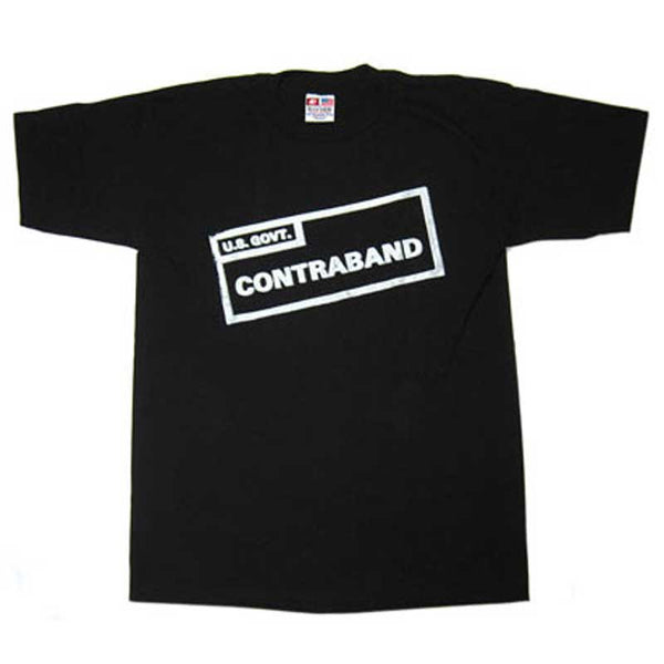 SMA CONTRABAND T-SHIRTS BLACK 【 サンタモニカ エアライン カントラバンド Tシャツ ブラック 】