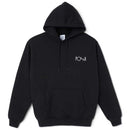POLAR SKATE CO. 3TONE FILL LOGO HOODIE BLACK【 ポーラー 3トーン フィル ロゴ フーディー ブラック 】