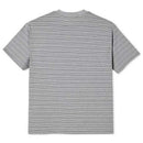 POLAR SKATE CO. STRIPE POCKET TEE GREY【 ポーラー ストライプ ポケット ティー グレー 】