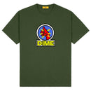 DIME KIDDO T-SHIRT DARK OLIVE 【 ダイム キッド Tシャツ ダーク オリーブ 】
