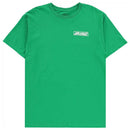 KROOKED MOON SMILE RAW TEE KELLY GREEN / WHITE 【 クルキッド ムーン スマイル ロウ Tシャツ ケリー グリーン / ホワイト 】