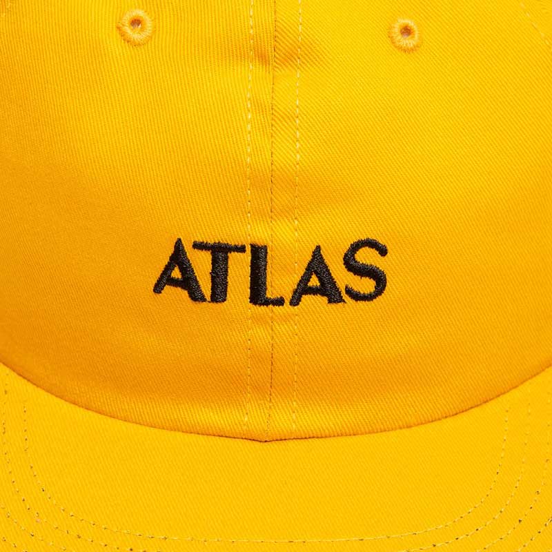 ATLAS T4 6 PANEL HAT YELLOW 【 アトラス T4 6 パネル ハット イエロー 】