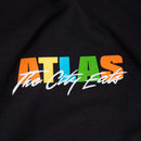 ATLAS  EVERYBODY EATS TEE BLACK 【 アトラス エブリバディ イーツ Tシャツ ブラック 】