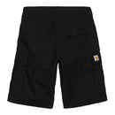 CARHARTT WIP REGULAR CARGO SHORT BLACK  【 カーハート WIP レギュラー カーゴ ショート ブラック 】