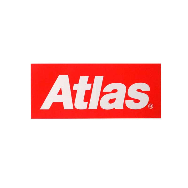 ATLAS STICKER RED【 アトラス ステッカー レッド 】