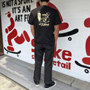 STOKE ARABIC KEBABU TEE BLACK 【 ストーク アラビック ケバブ Tシャツ ブラック 】