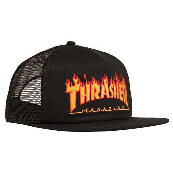 送料無料（一部地域を除く）】 90s THRASHER メッシュキャップ SKULL