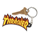THRASHER FLAME KEYCHAIN 【 スラッシャー フレイム キーチェイン 】