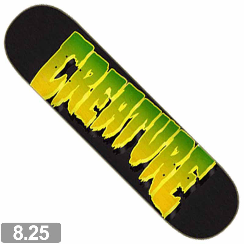 CREATURE LOGO OUTLINE STUMPS DECK 8.25 【 クリーチャー ロゴ アウトライン スタンプス デッキ 】