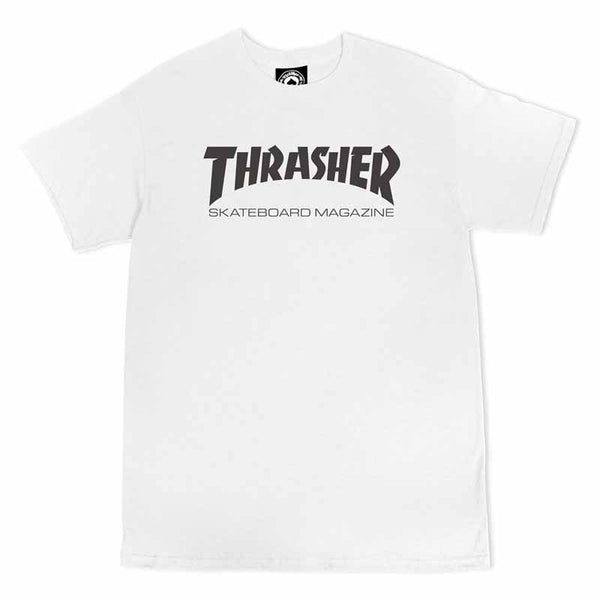THRASHER SKATE MAG WHITE T-SHIRTS 【 スラッシャー スケート マグ ホワイト Tシャツ 】