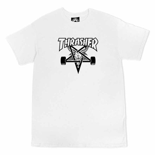 THRASHER SKATEGOAT WHITE T-SHIRTS 【 スラッシャー スケートゴート ホワイト Tシャツ 】