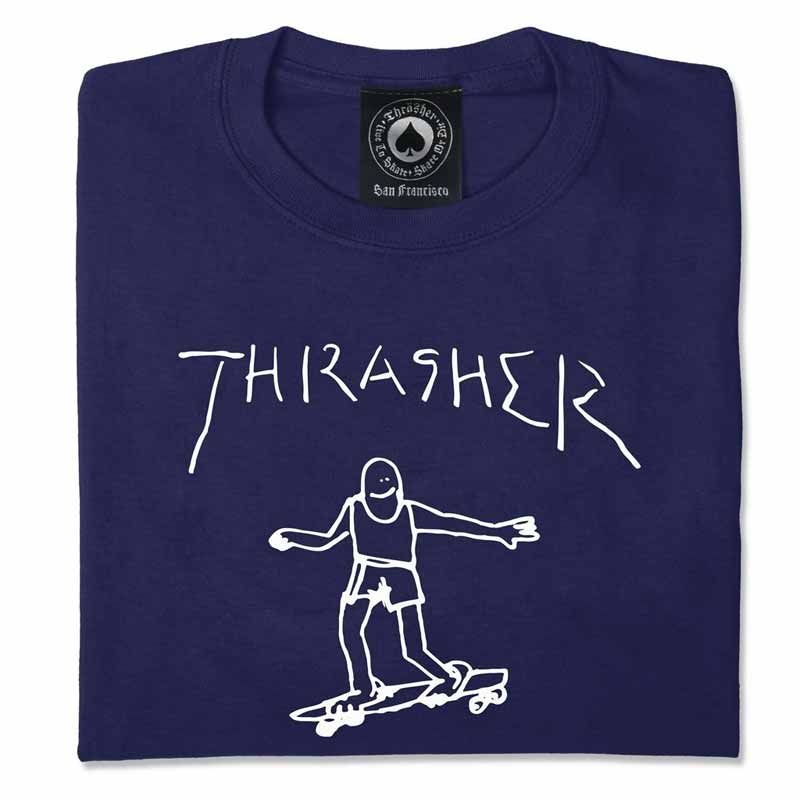 THRASHER GONZ NAVY T-SHIRTS 【 スラッシャー ゴンズ ネイビー Tシャツ 】