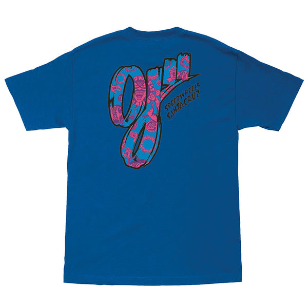 OJ II RETRO FILL REGULAR T-SHIRTS ROYAL BLUE 【 オージェー 2  レトロフィル Tシャツ ブルー 】