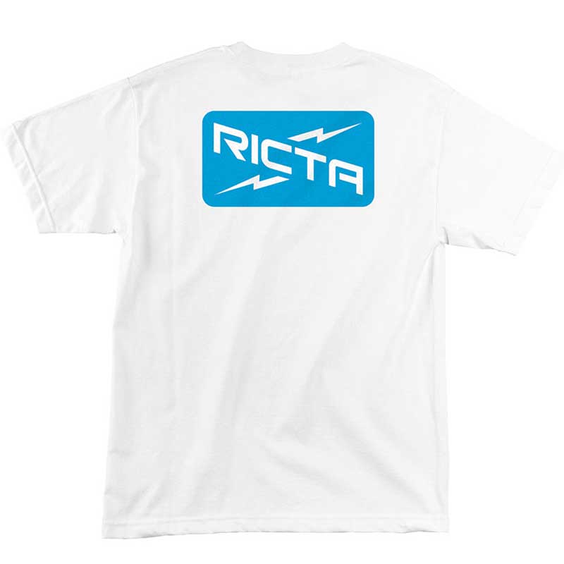 RICTA LOGO REGULAR S/S T-SHIRT WHITE 【 リクタ ロゴ レギュラー ホワイト Tシャツ 】