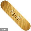 APRIL OG LOGO SAND DECK 8.0 【 エイプリル OG ロゴ サンド デッキ 】