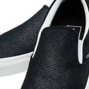 VANS CLASSIC SLIP-ON SNAKE BLACK / BLANC 【 バンズ クラシック スリッポン スネーク ブラック ブラン スケート シューズ 】