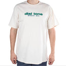 DIAL TONE WHEEL CO. TRADEMARK NATURAL 【 ダイアル トーン トレードマーク Tシャツ ナチュラル 】