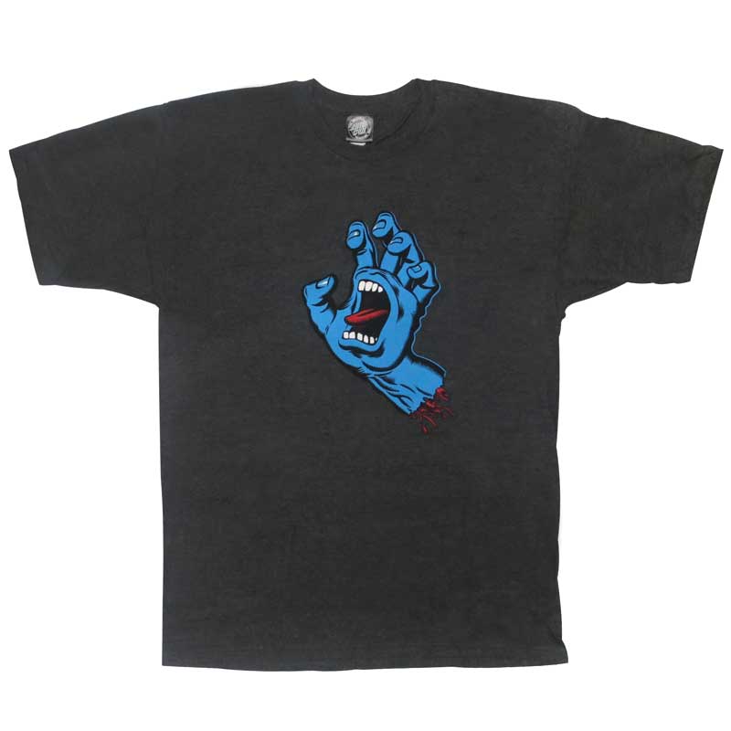 SANTA CRUZ SCREAMINIG HAND PREMIUM REGULAR T-SHIRTS CHARCOAL 【 サンタクルーズ スクリーミング ハンド プレミアム レギュラー チャコール Tシャツ 】