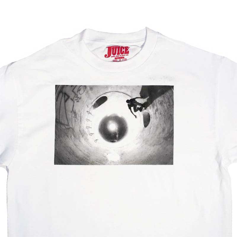 JUICE PHOTO T-SHIRT WHITE 【 ジュース フォト Tシャツ ホワイト 】
