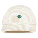 MAGENTA STRIPED DAD HAT YELLOW 【 マゼンタ ストライプド ダッド ハット イエロー 】