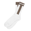 WKND BASEBALL SOCKS WHITE / GREY 【 ウィークエンド ベースボール ソックス ホワイト / グレー 】