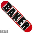 BAKER BRAND LOGO BLACK DECK 7.875 【 ベイカー ブランド ロゴ ブラック デッキ 】