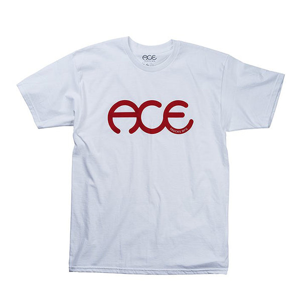 ACE TRUCKS RINGS T-SHIRTS WHITE 【 エース リングス Tシャツ ホワイト 】