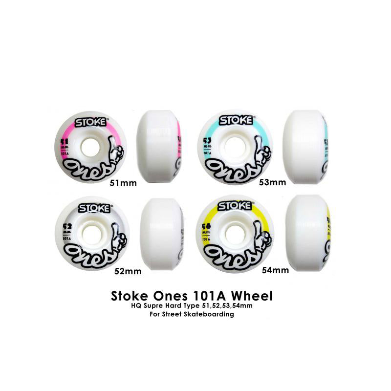 Stoke Ones 101A 51mm 【 ストーク ワンズ ウィール 101A 51mm スケボー 】