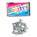 Shorty's Blue Note Hardware 【 ショーティーズ ブルーノート 色つき マウンティングボルト スケボー パーツ 】