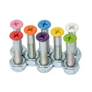 SHORTY'S SURF PUNK HARDWARE 1in 【 ショーティーズ サーフパンク 色つき マウンティングボルト 】