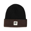 ROYAL 2 TONE PATCH FOLD BEANIE 【 ロイヤル ツートーン ニットキャップ 】