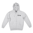 THRASHER MAG LOGO ZIP HOOD GRAY 【 スラッシャー マガジン ロゴ ジップ フード グレイ 】